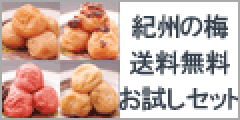 福梅本舗の紀州梅干し